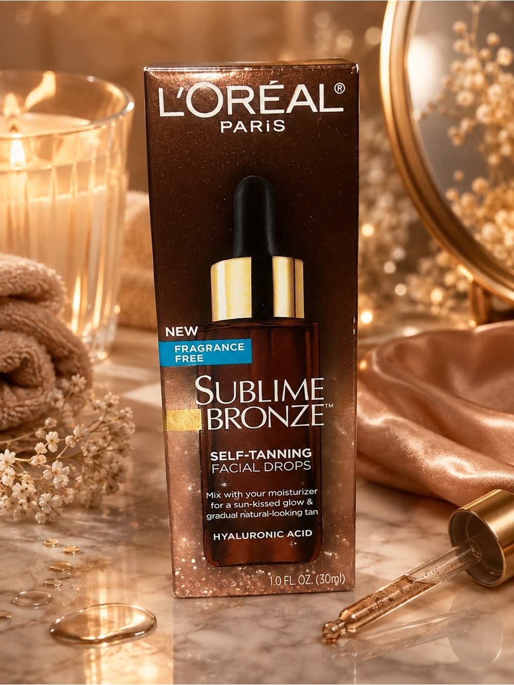 ✨ NEW L'Oréal Paris Sublime Bronze Self-Tanning Facial Drops ✨